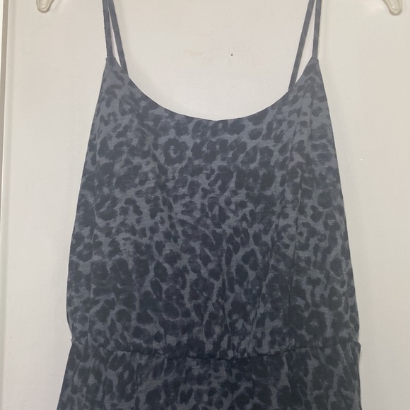 Old Navy Leopard Print Slub Knit Cami Midi Dress - Picture 6 of 15